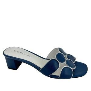 NEW KOKO + PALENKI women's lively sandal in navy
